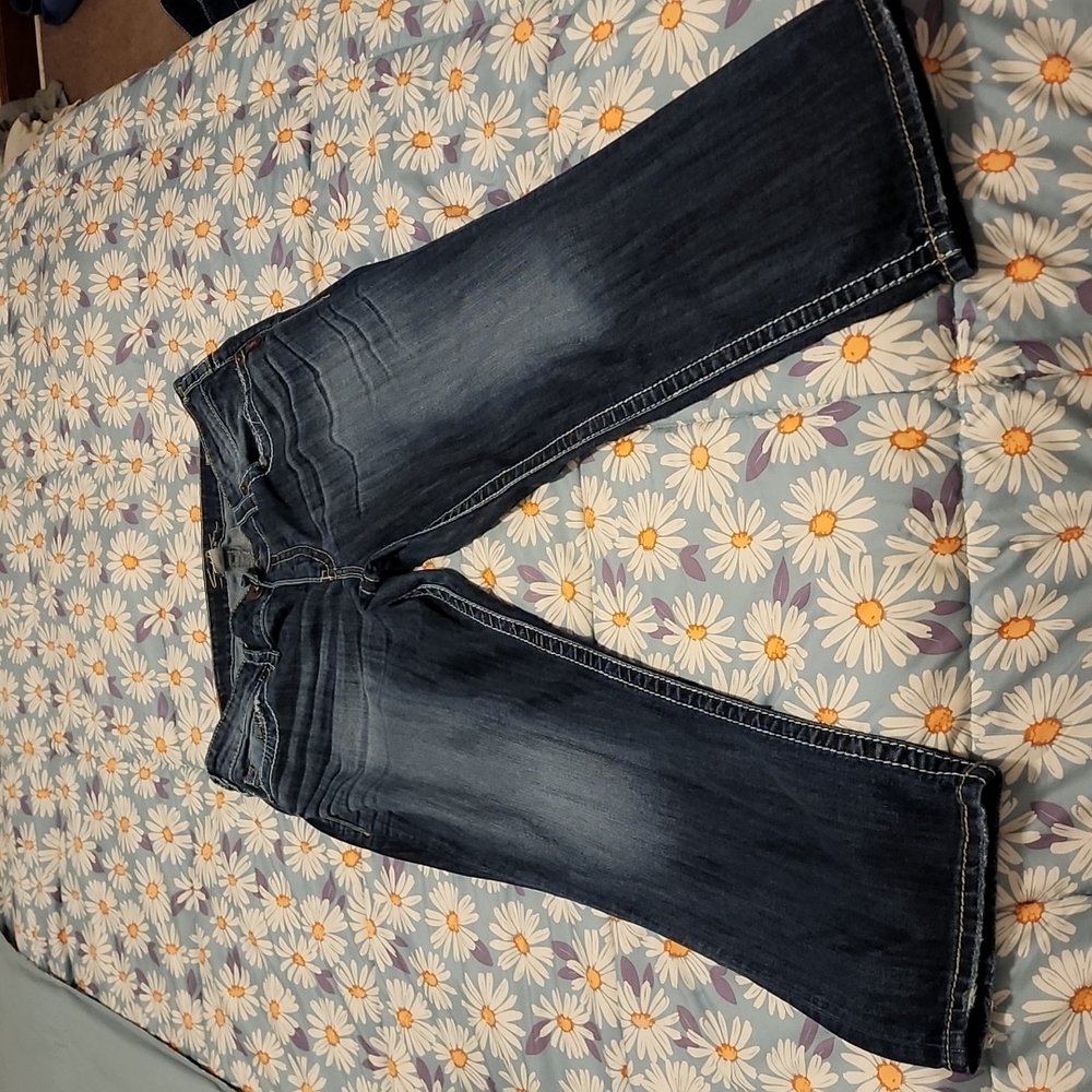Silver Santorini Capris Sz16